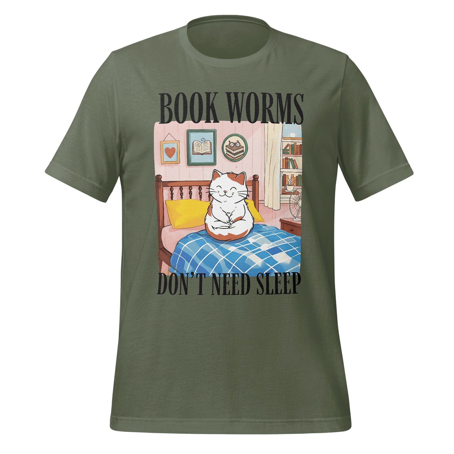 Book Worms Don't Need Sleep Reading Shirt