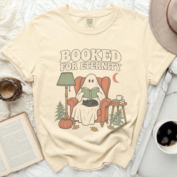 Booked For Eternity Tee in Ivory