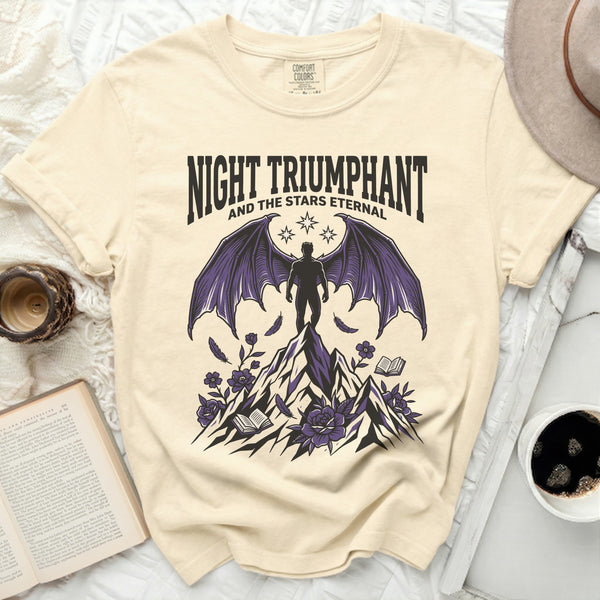 Night Triumphant Starlit Destiny Tee in Ivory