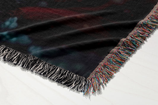 Manon Blackbeak and Abraxos Winter Woven Blanket