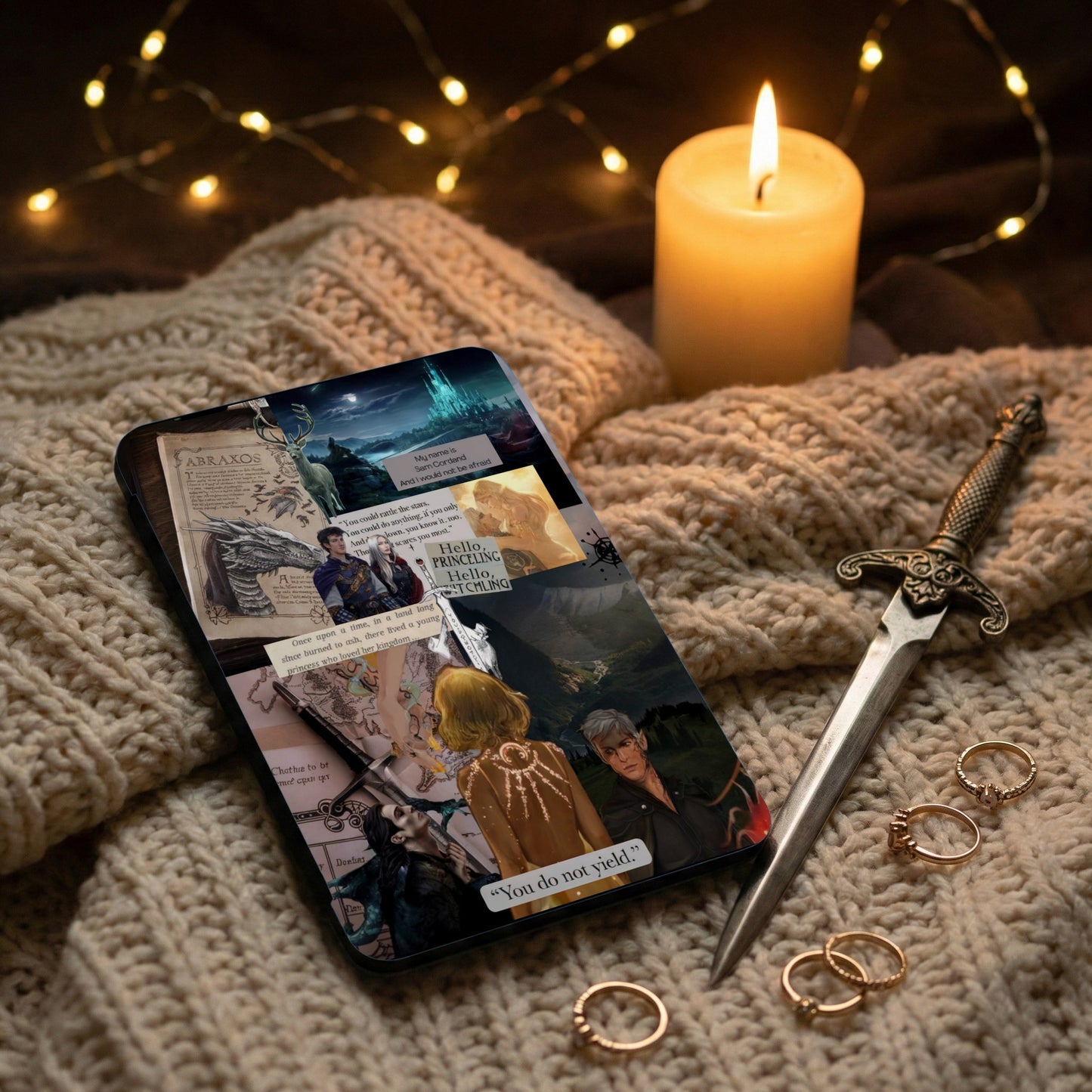 Fantasy Collage Abraxos Princling You Do Not Yield product type