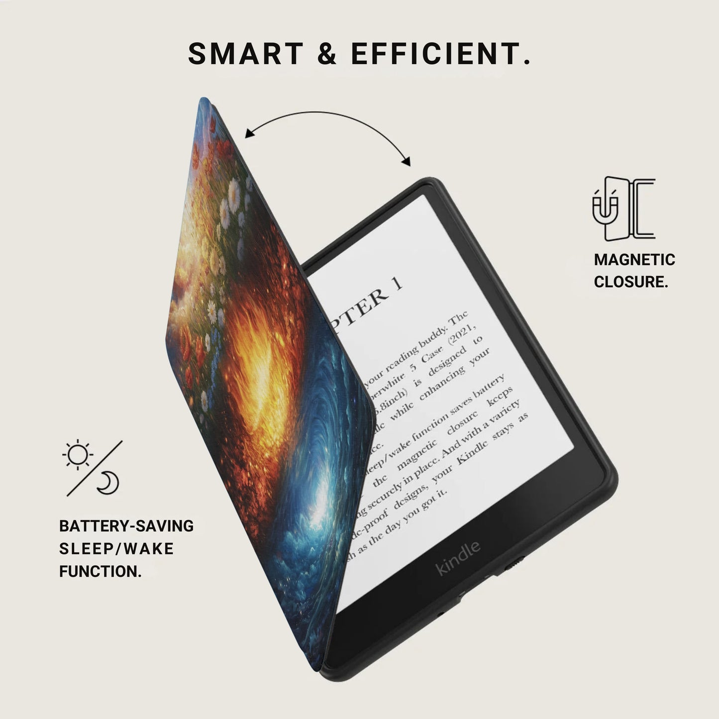 Smart & Efficient Kindle Paperwhite 5 Case Magnetic product type