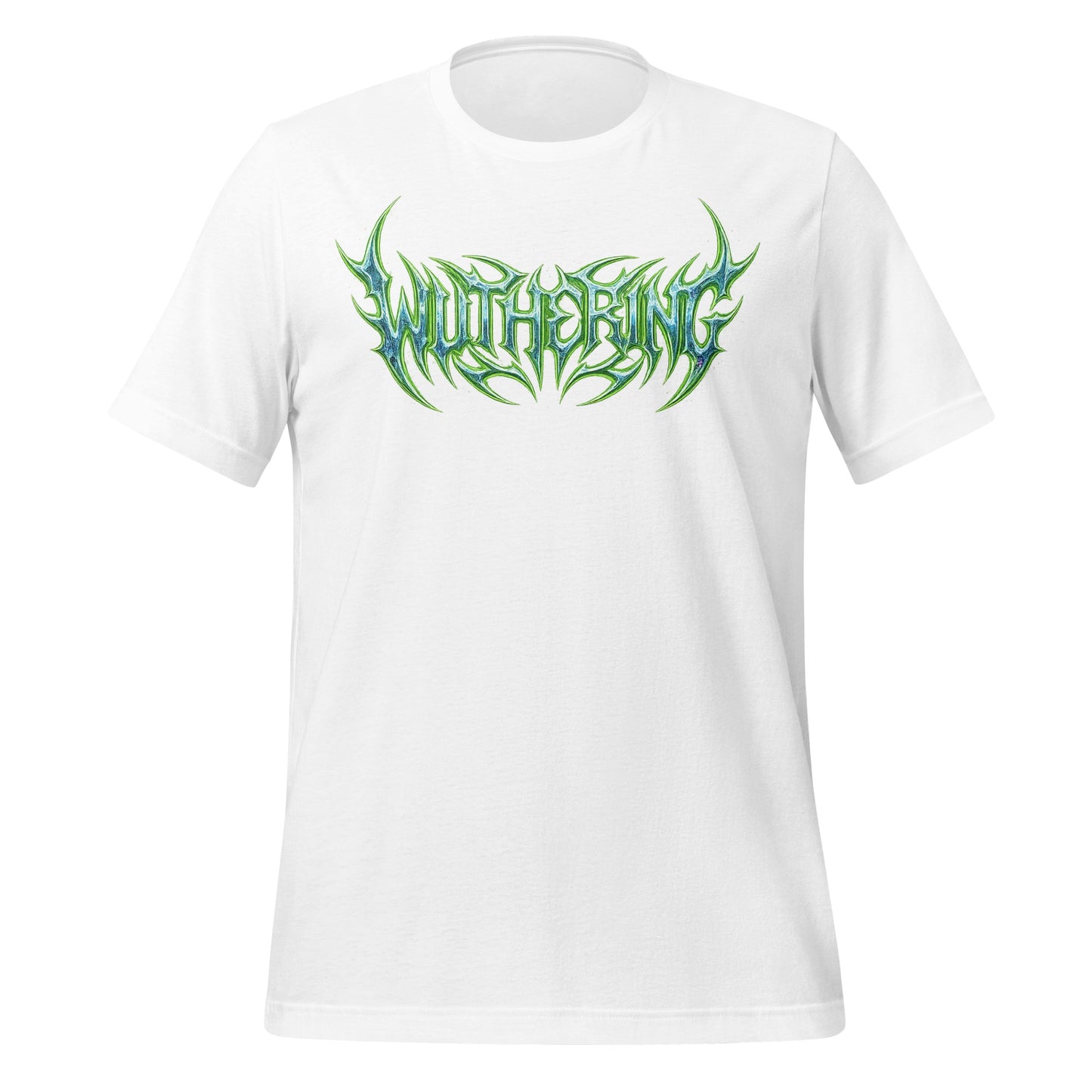 Wuthering Graphic Print White Short Sleeve T-shirt