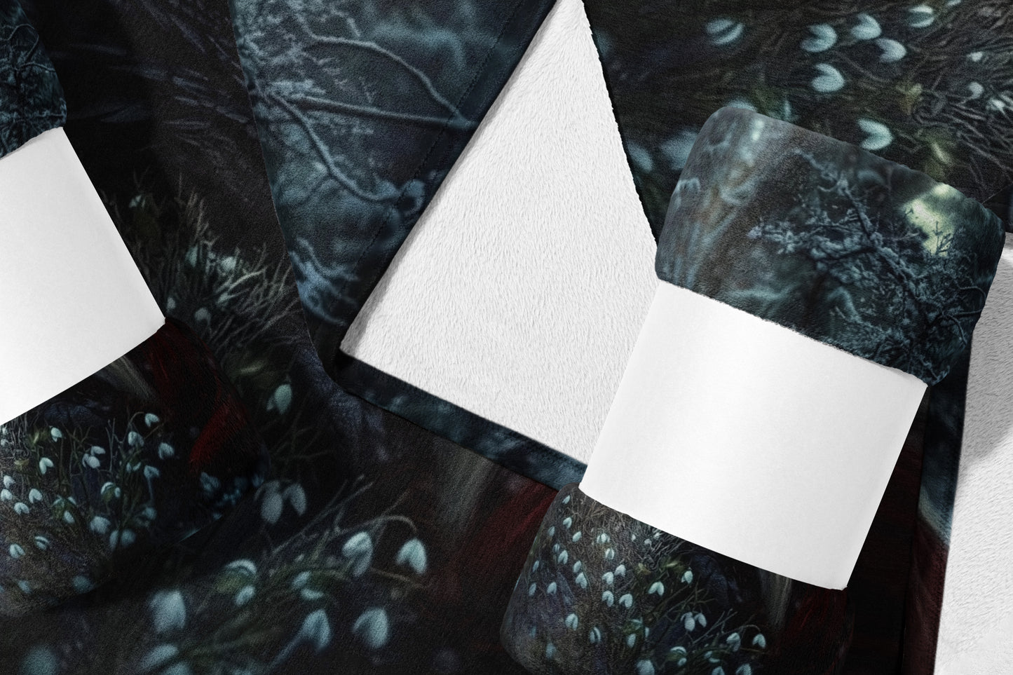 Mystical Forest Design with Enchanting Dark Patterns
