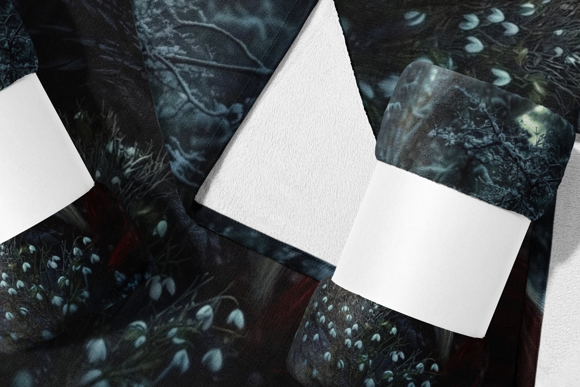 Mystical Forest Design with Enchanting Dark Patterns