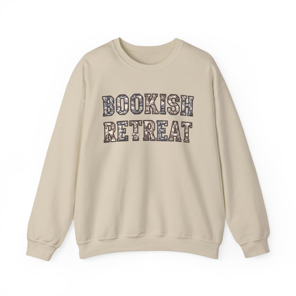 Cozy Bookish Retreat Sweatshirt Comfortable Apparel