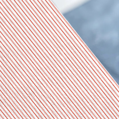 Red and White Diagonal Striped Pattern product