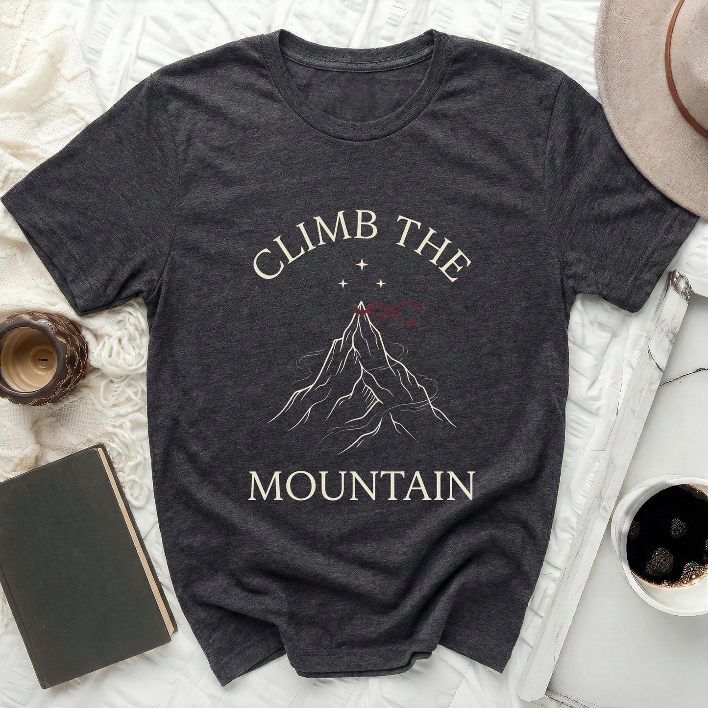 Climb The Mountain Graphic Tee Adventure Product Type