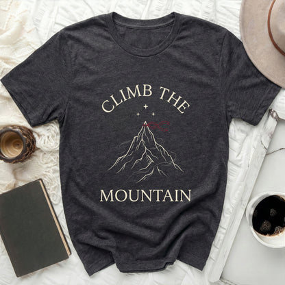 Climb The Mountain Graphic Tee Adventure Product Type
