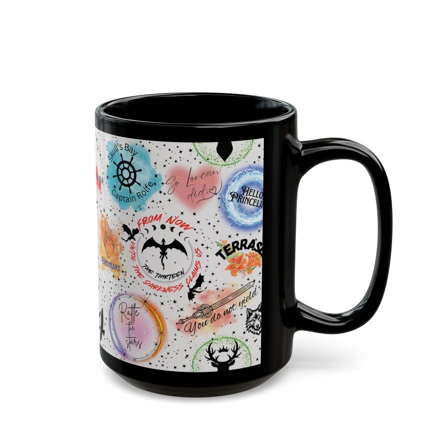 Black Throne of Glass Mug