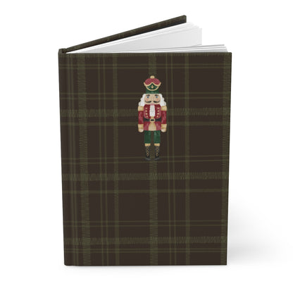 Nutcracker Patterned Plaid Hardback Diary