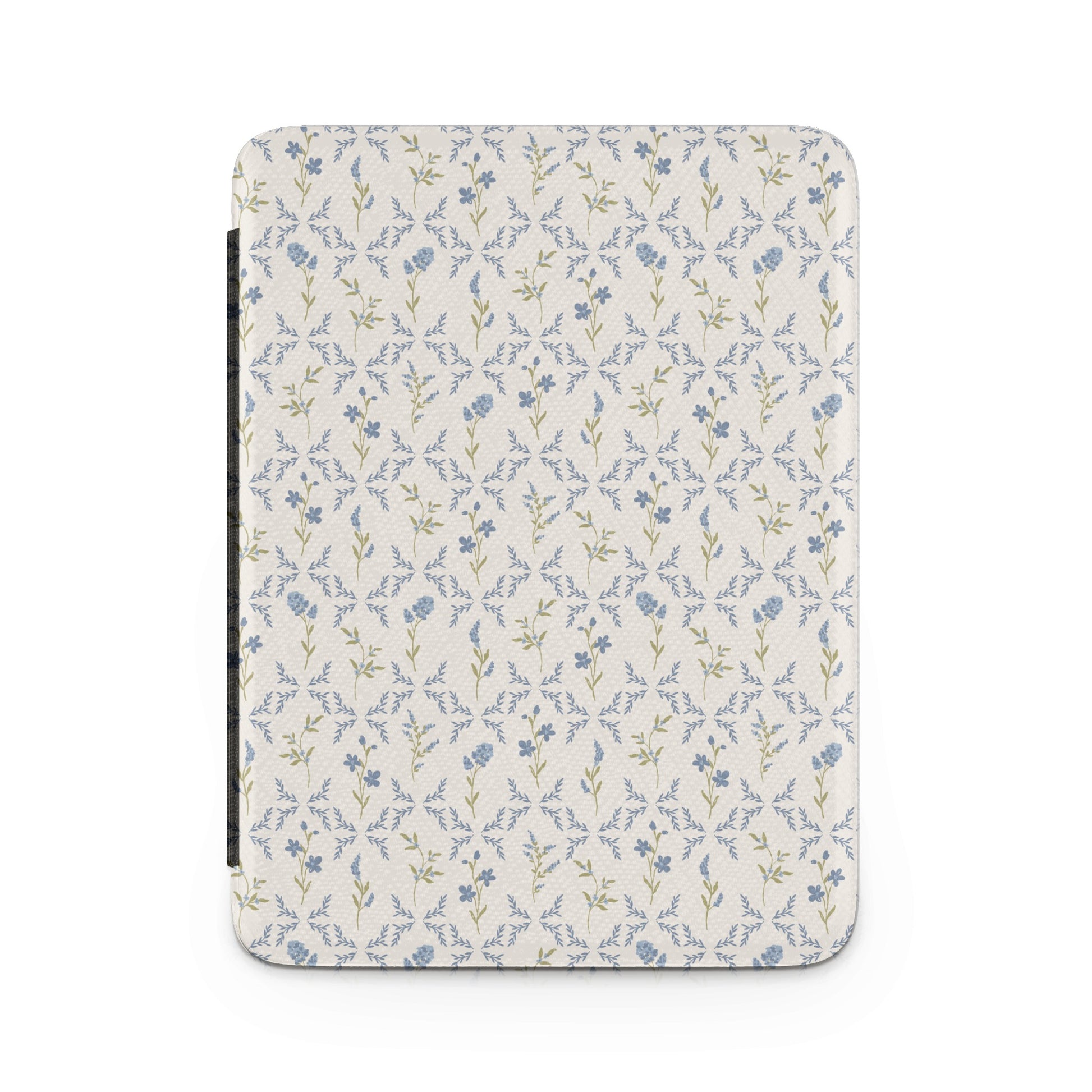 Floral Pattern Blue and White Cover Case Product