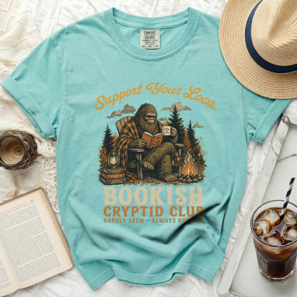 Bookish Cryptid Club Tee in Island Reef