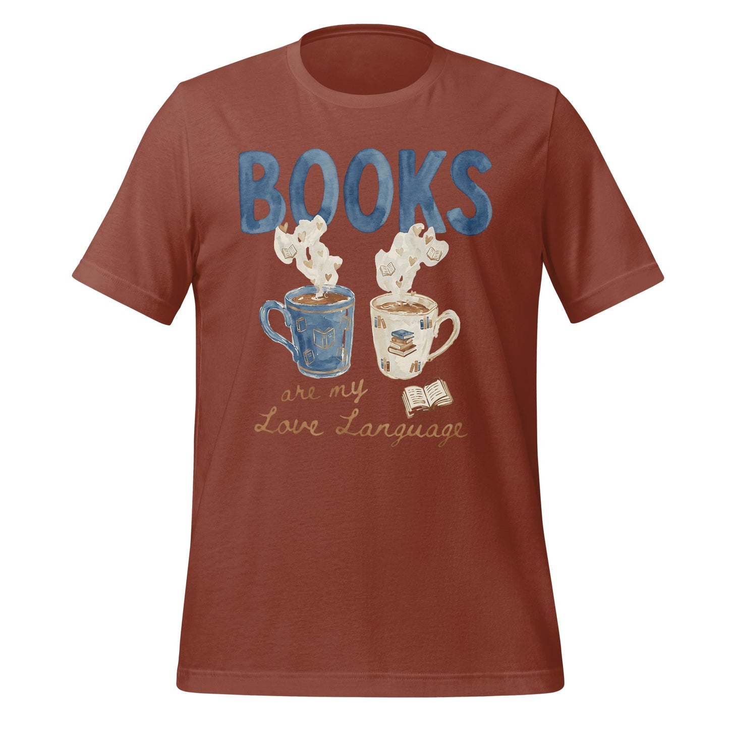 Books Are My Love Language Graphic T-shirt
