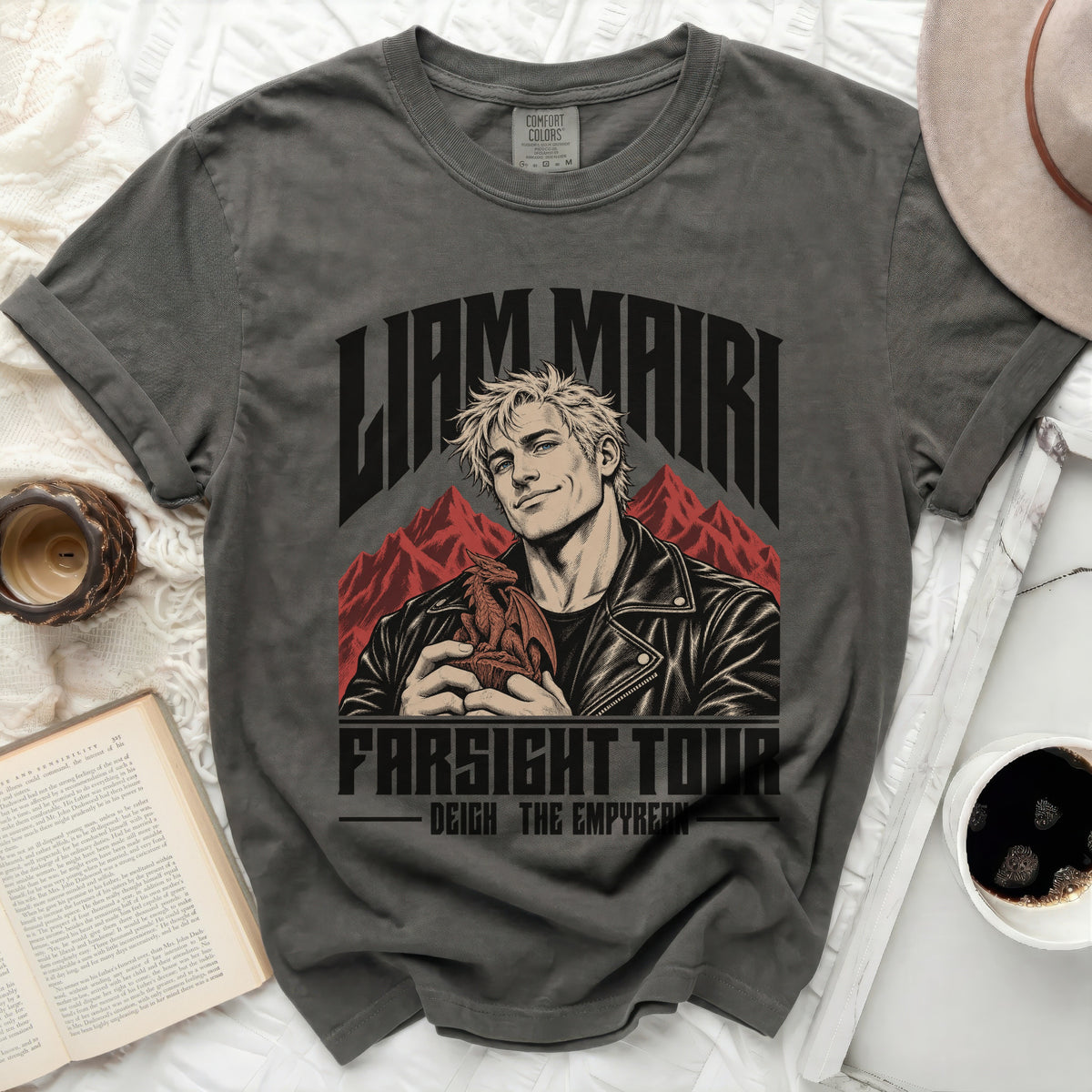 Liam Maure Farsight Tour Deigh The Empyrean graphic t-shirt.