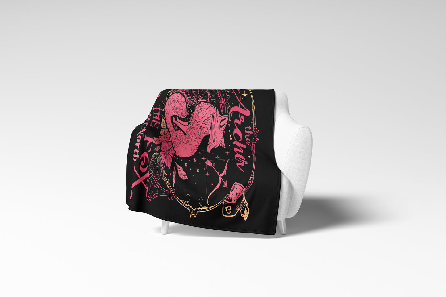 Intricate Design Pink and Black Out of This World product