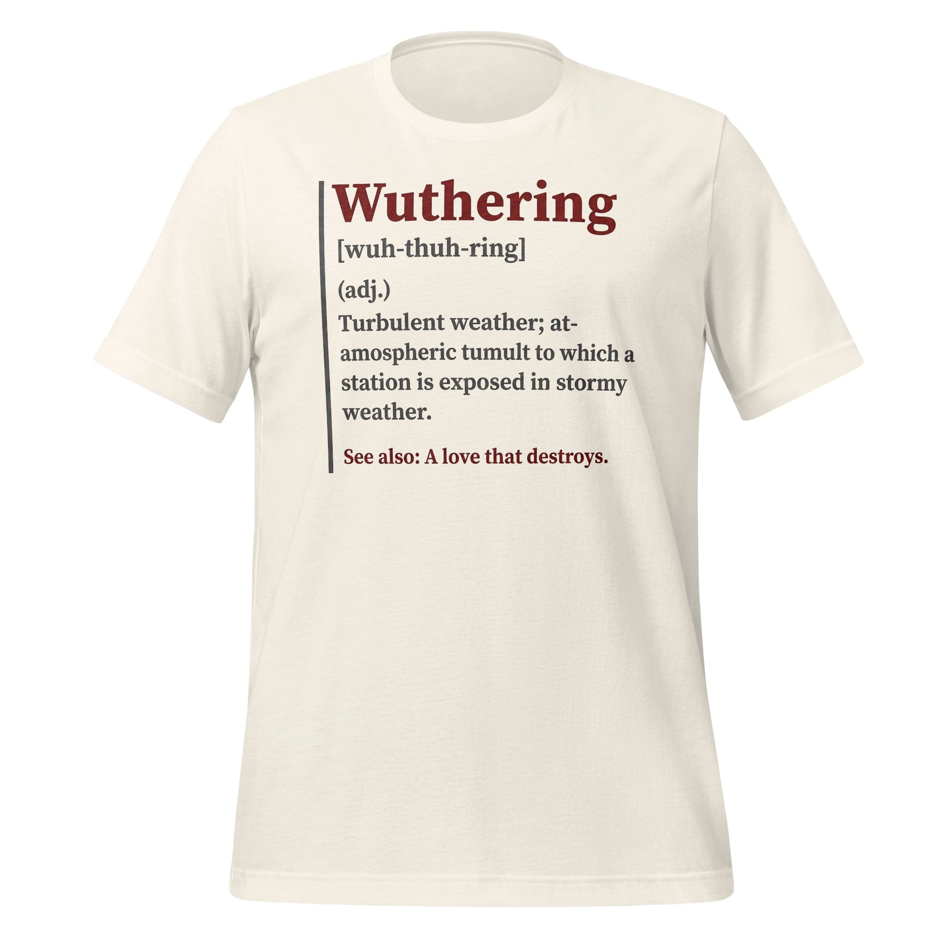 Wuthering Definition Print White T-Shirt
