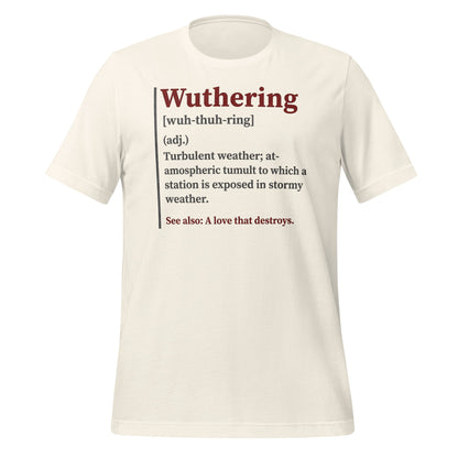 Wuthering Definition Print White T-Shirt