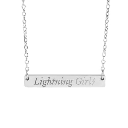 Lightning Girl Necklace - MagicMerchEmporium