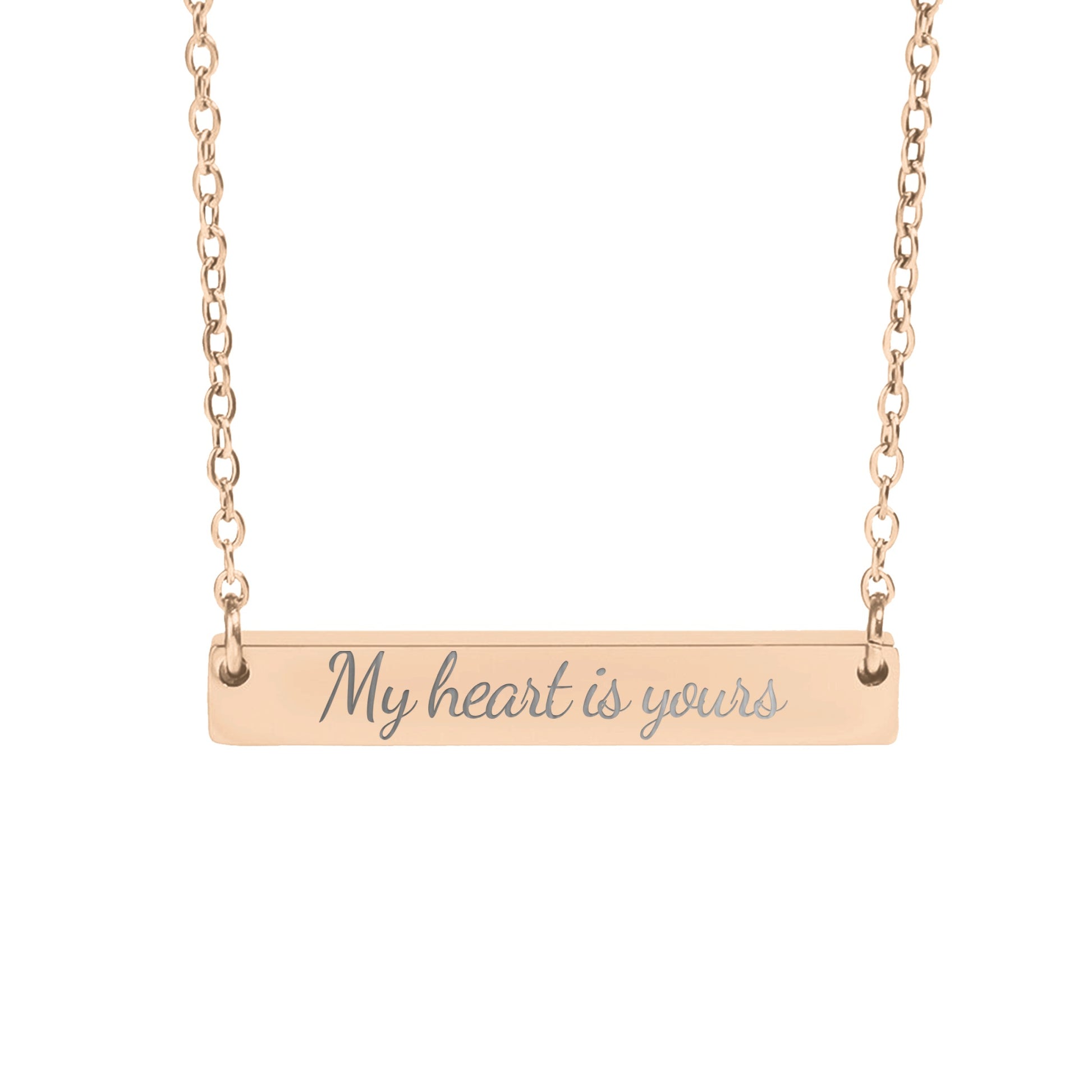 My Heart Is Yours Necklace - MagicMerchEmporium