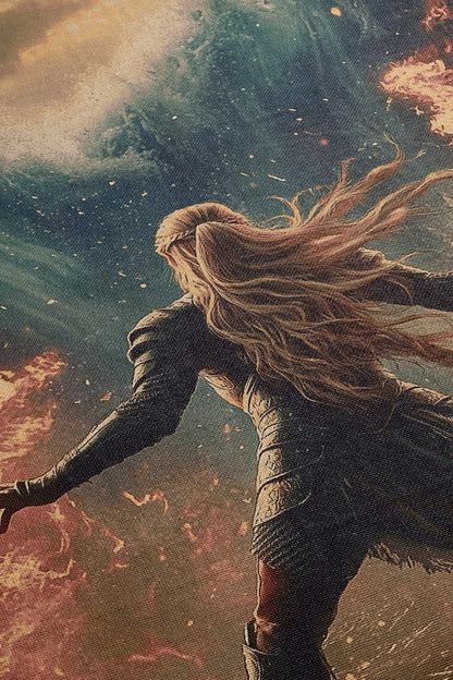 Epic Fantasy Aelin Woven Book Blanket