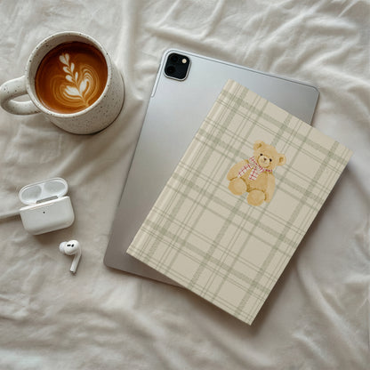 Cute Teddy Bear Notebook for Cozy Study and Work