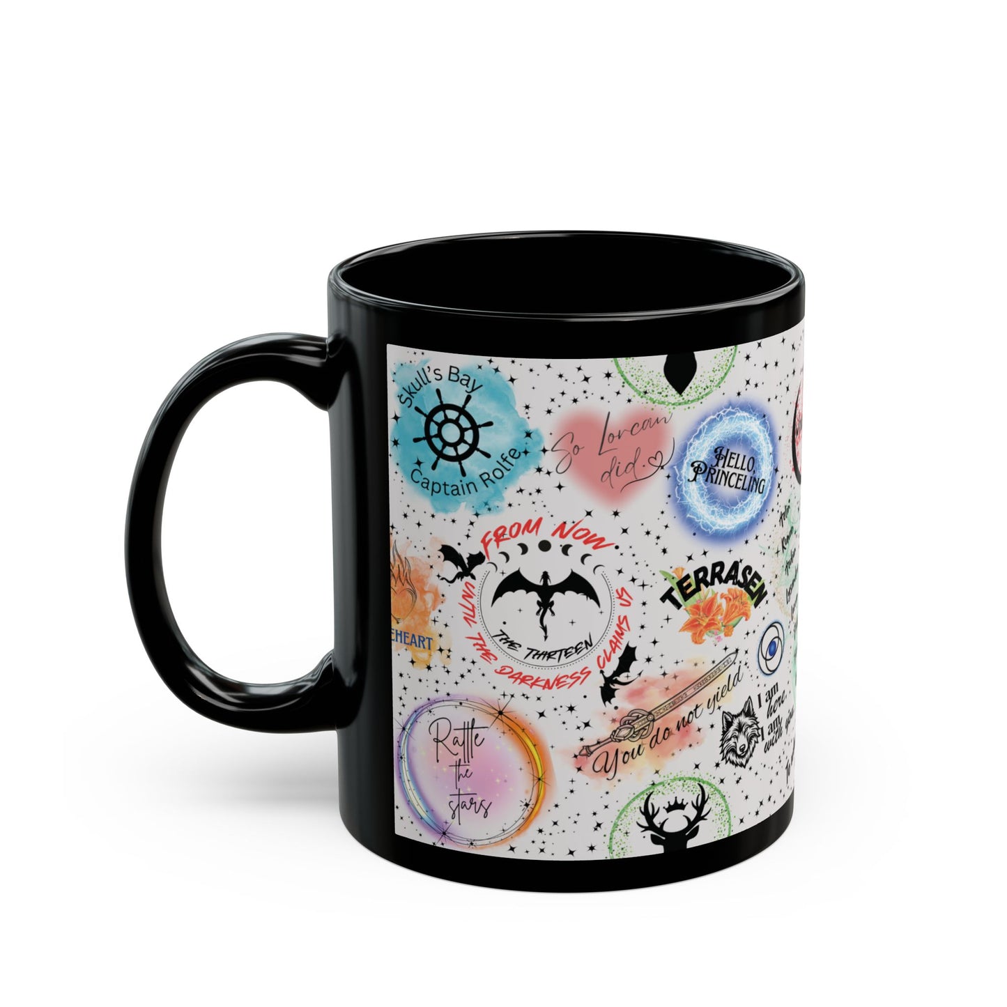 Black Throne of Glass Mug