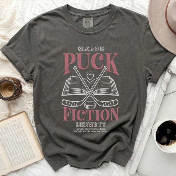 Puck Fiction Tee in Pepper