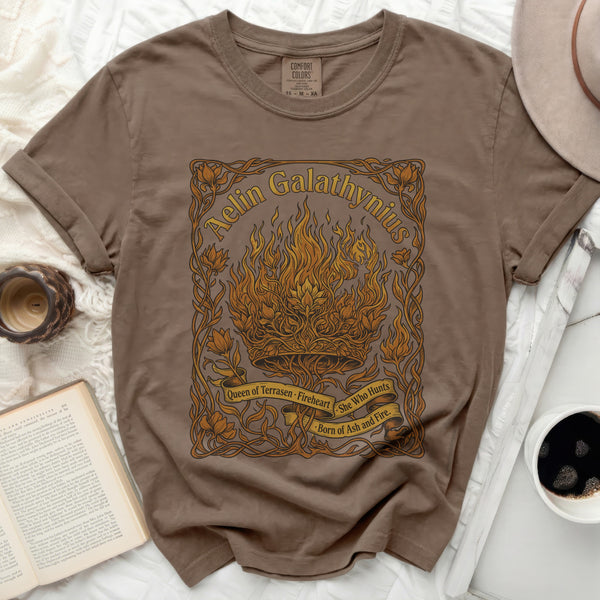 Aelin Galathynius Tee in Espresso