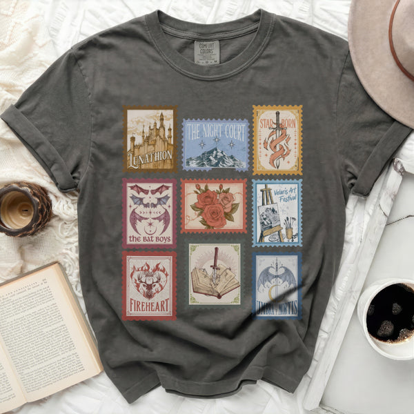 Maas Fandom Stamp Tee in Pepper