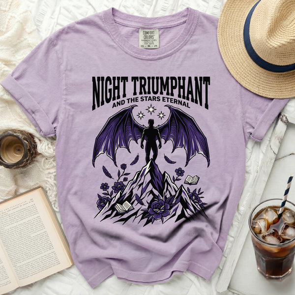 Night Triumphant Starlit Destiny Tee in Orchid
