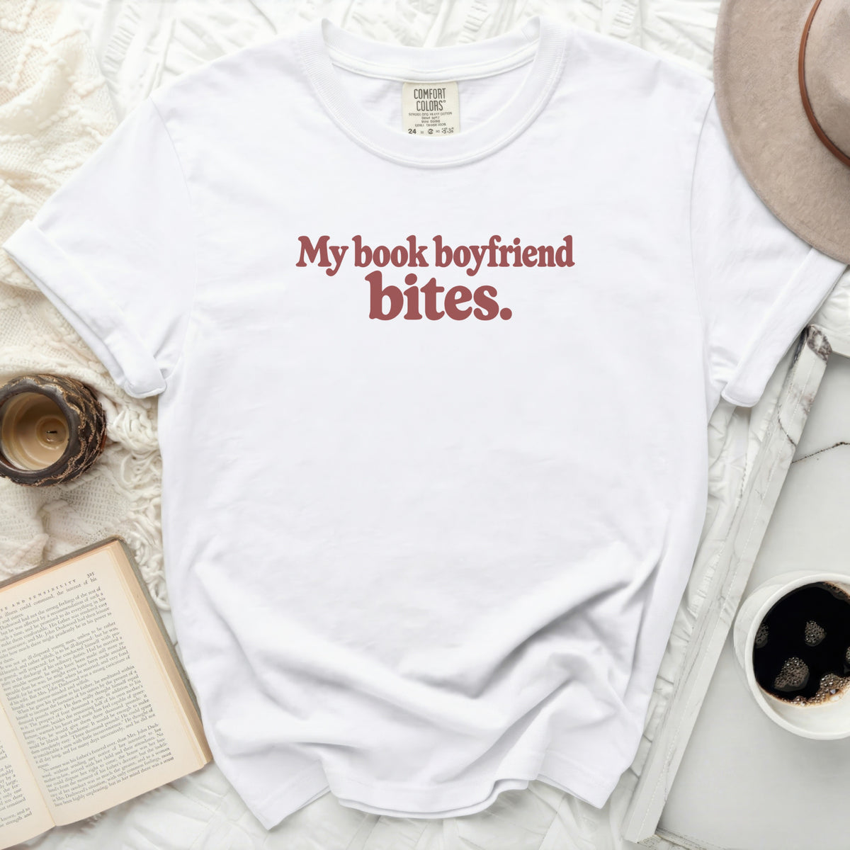 Book Boyfriend Bites Tee