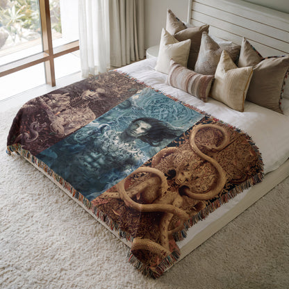 Crescent City Maasverse Woven Throw Blanket