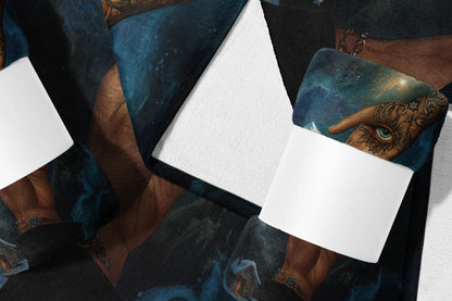 Unique Artistic Design Hand Tattoo Themed Socks