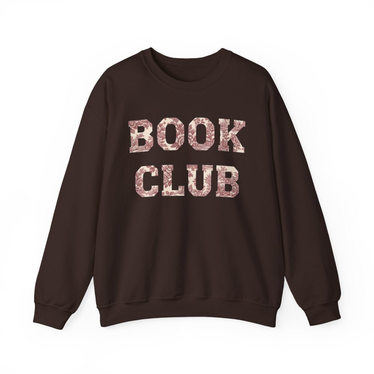 Book Club Graphic Print Oversized Sweatshirt