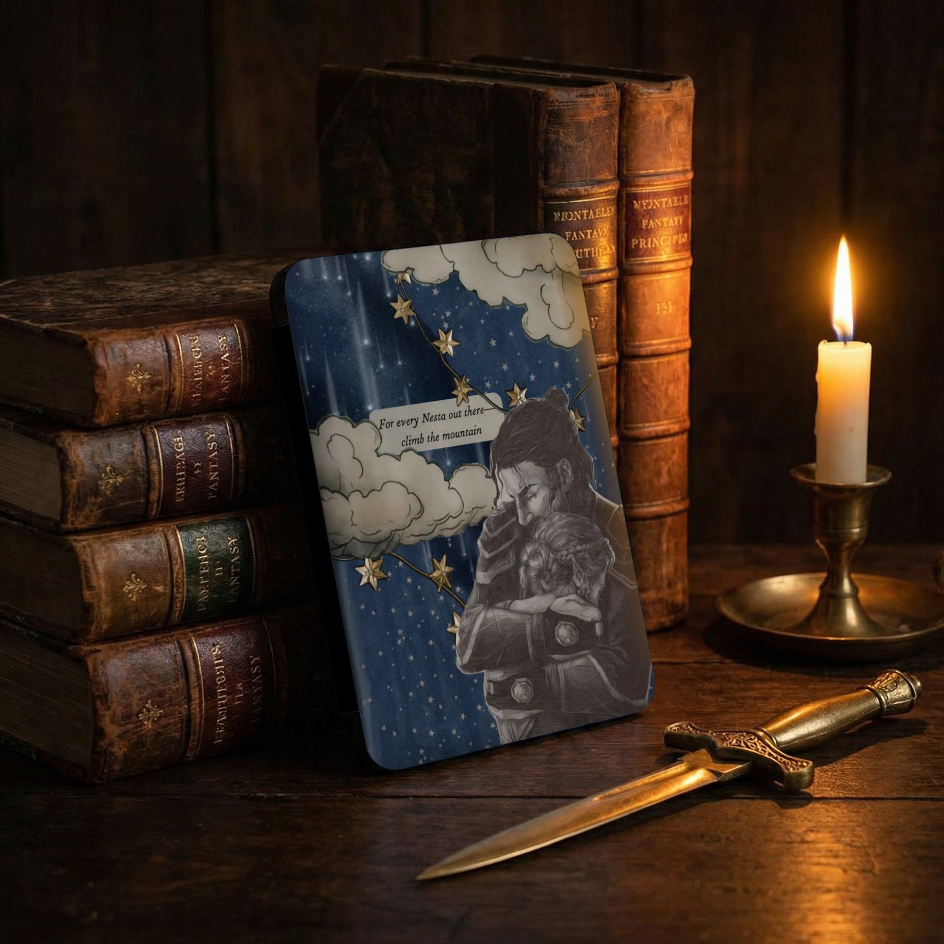 Nesta Quote Climb The Mountain Embrace Starry Night product type