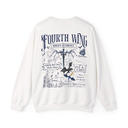 "Fourth Wing - Rider's Quadrant Sweatshirt - MagicMerchEmporium