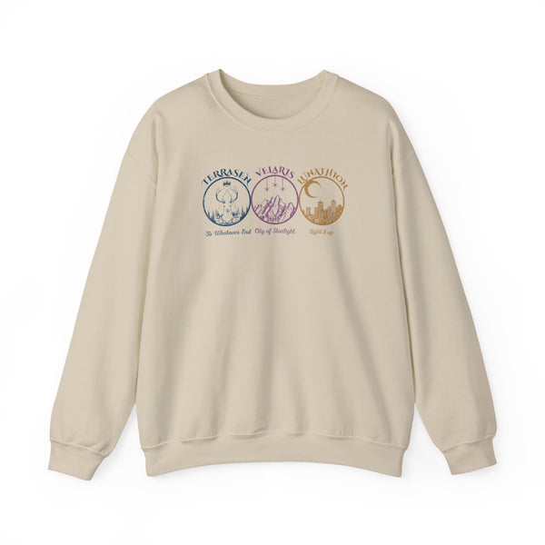 Sarah J. Maas Universe Sweatshirt in Sand