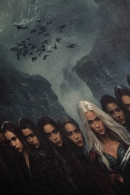 The Thirteen Witches Woven Blanket