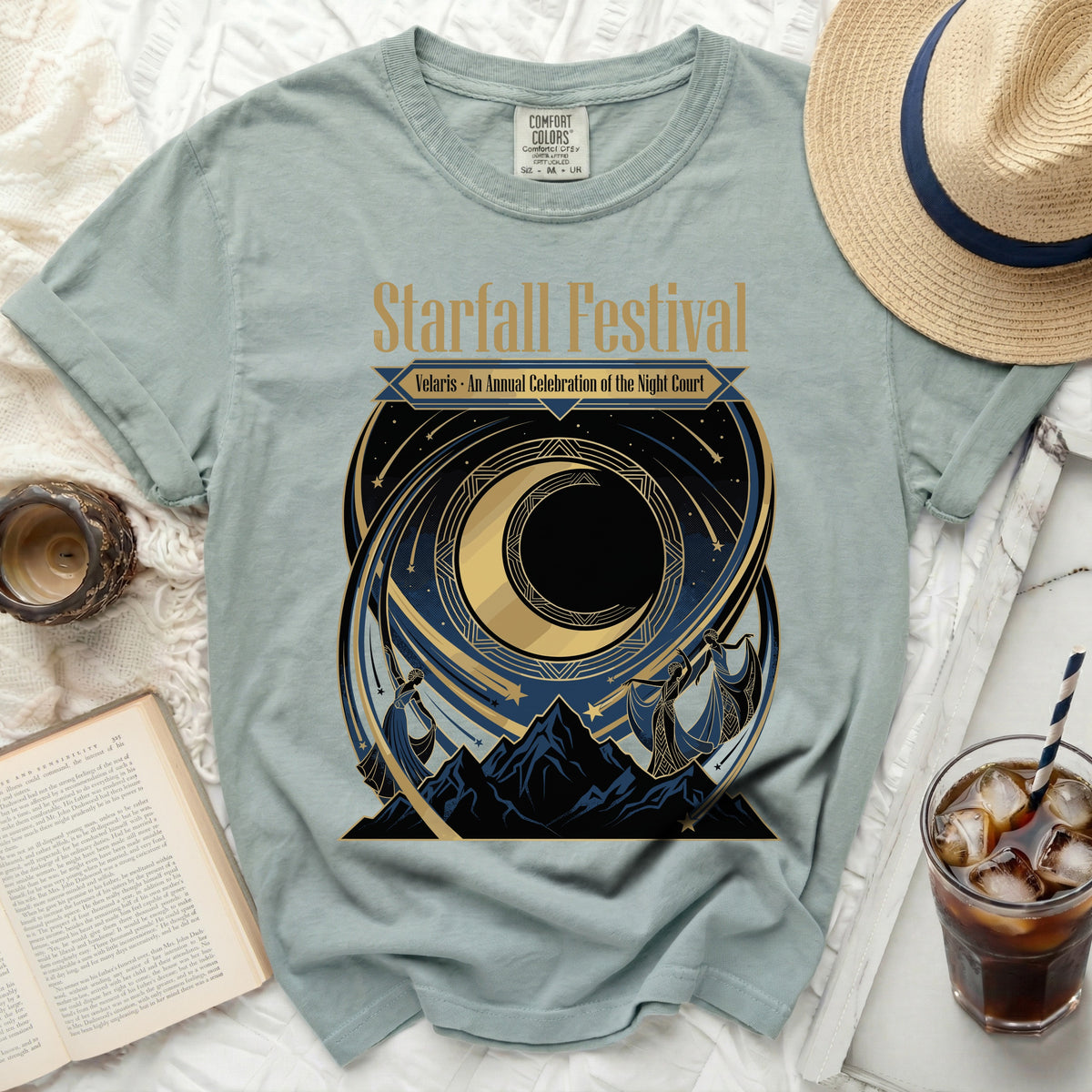 Starfall Festival Velaris An Annual Celebration of the Night Court t-shirt.