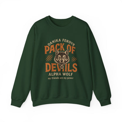 Danika Fendyr Pack of Devils Alpha Wolf Sweatshirt
