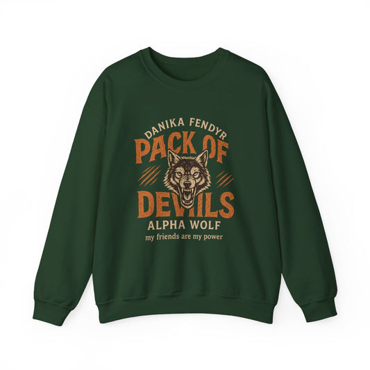 Danika Fendyr Pack of Devils Alpha Wolf Sweatshirt