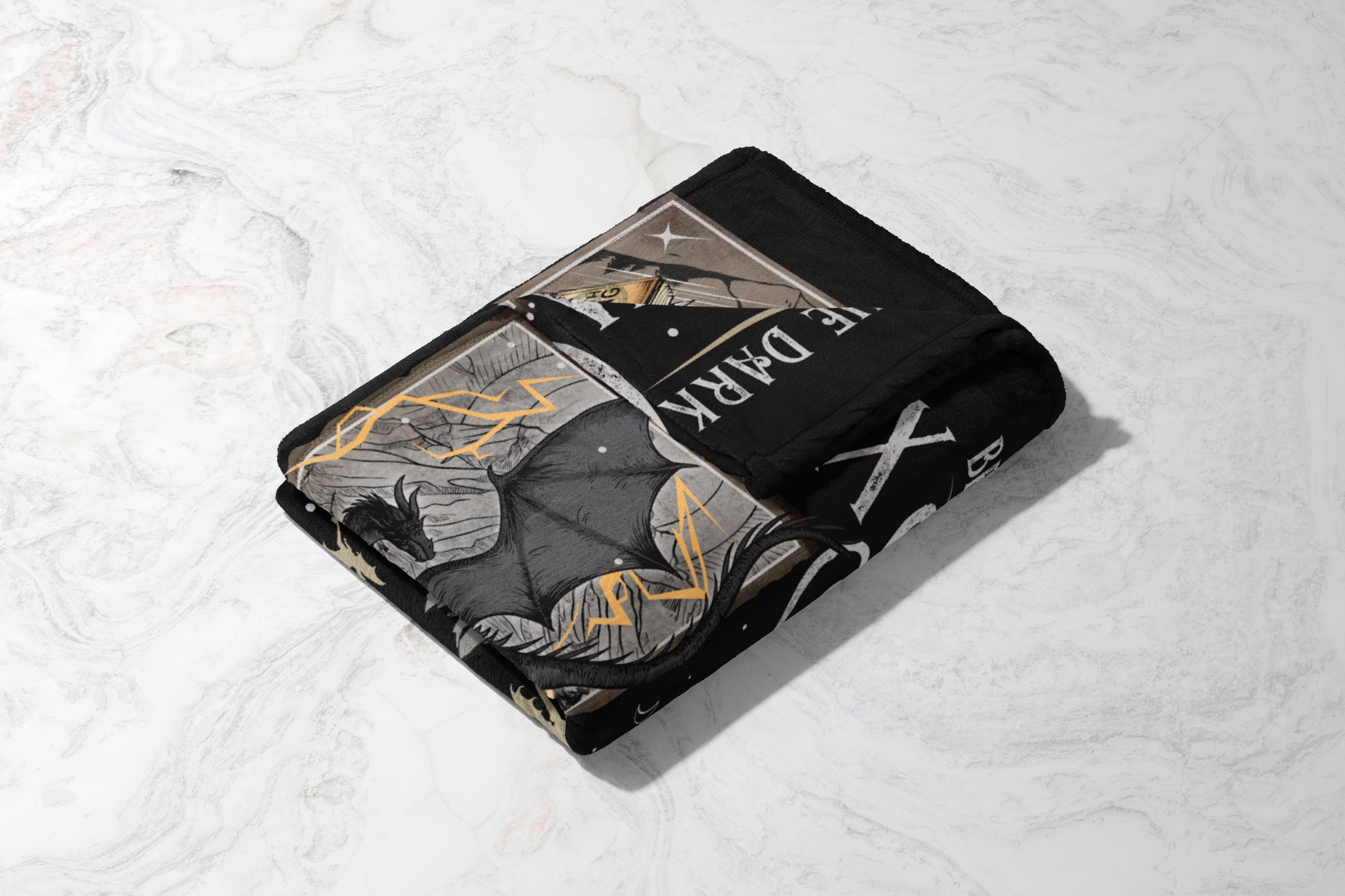 Stylish Batman Dark Themed Design Blanket