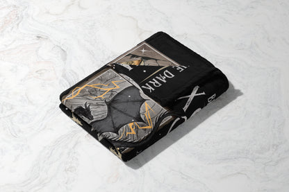 Stylish Batman Dark Themed Design Blanket