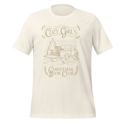Cozy Girl's Christmas Book Club Graphic Tee