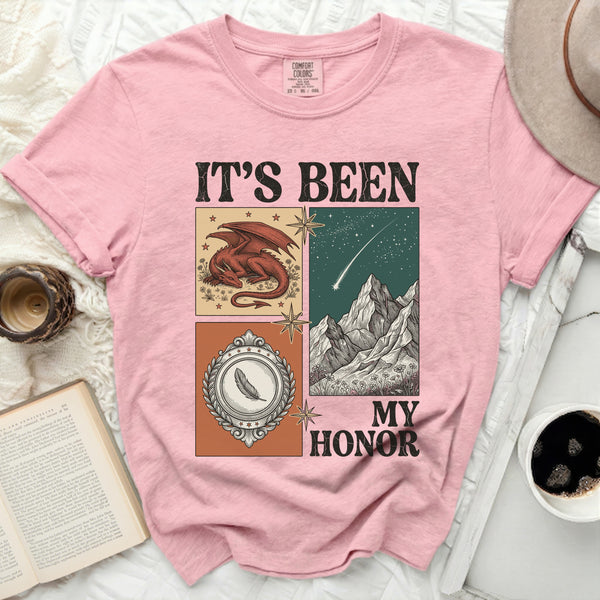 Mythic Honor Dragon Tee in Blossom