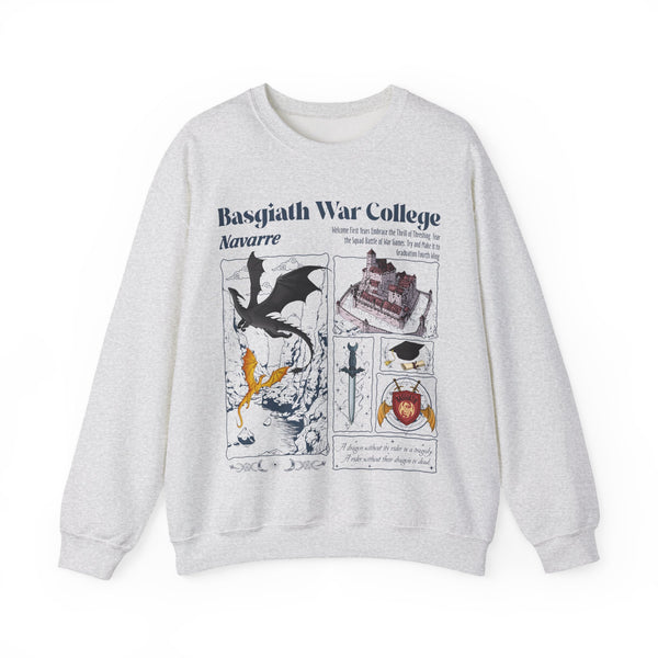 Basgiath War College Sweatshirt in Ash