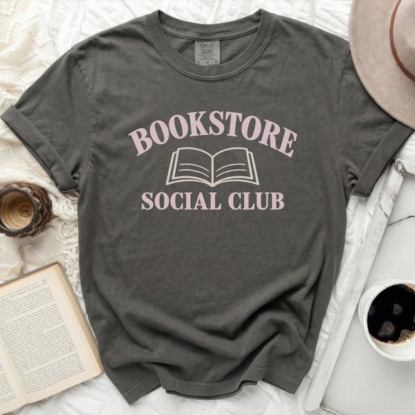 Bookstore Social Club Tee in Pepper