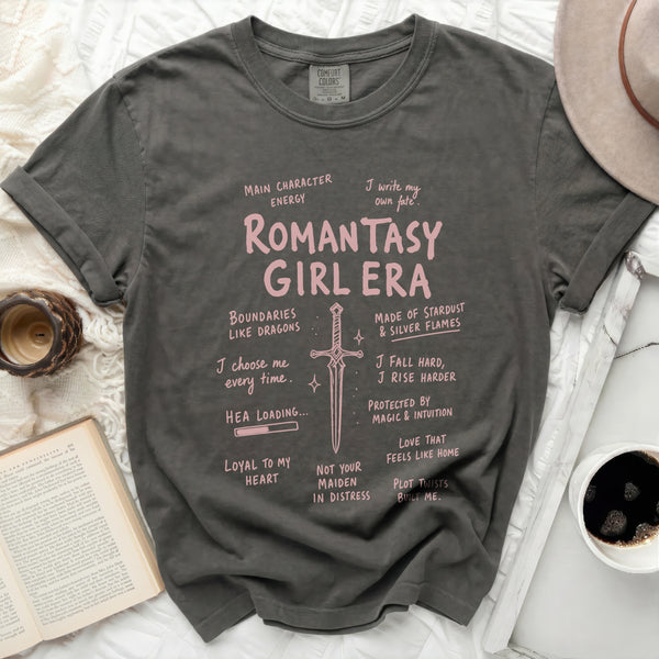 Romantasy Girl Era Tee in Pepper