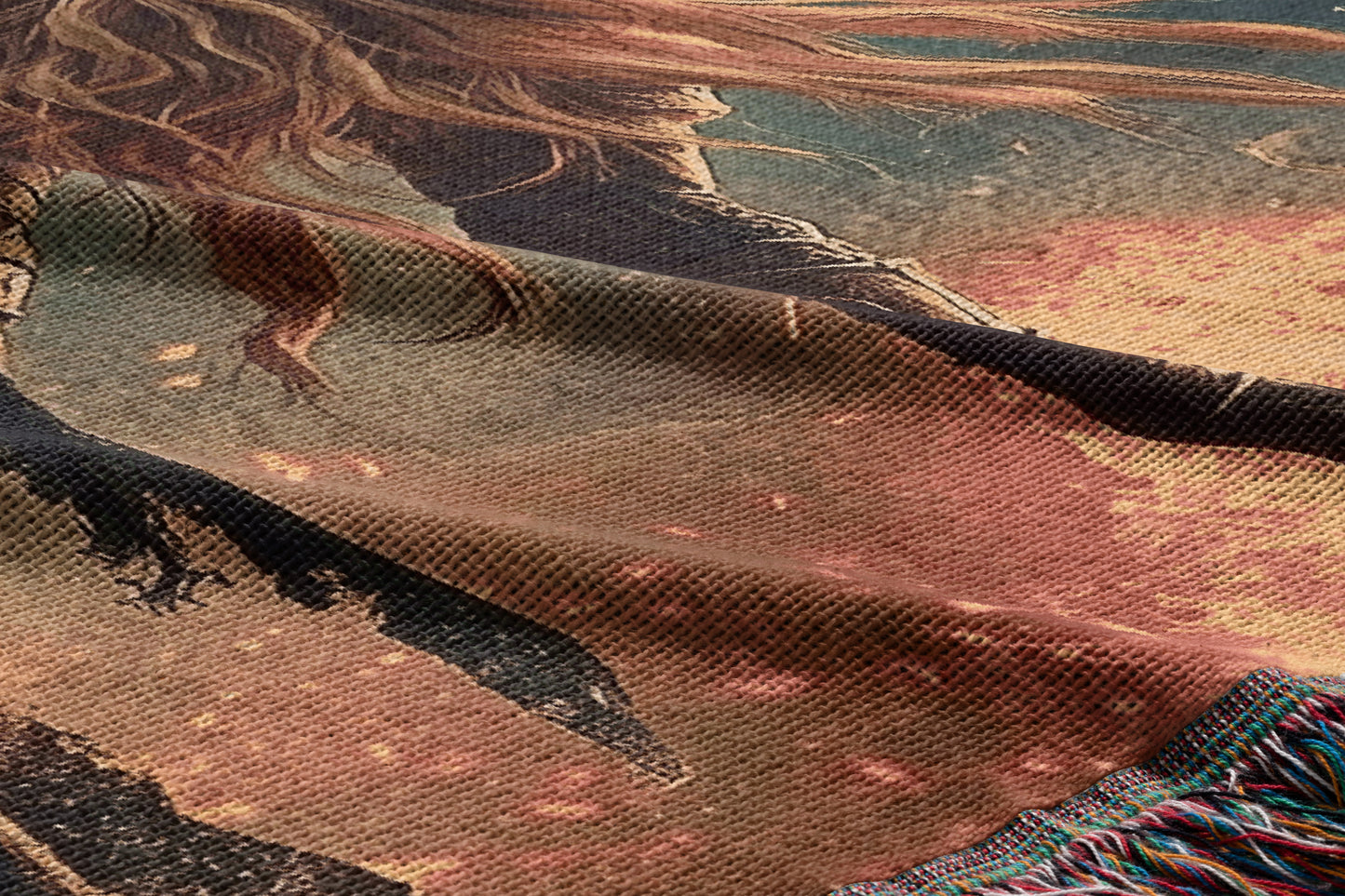 Epic Fantasy Aelin Woven Book Blanket